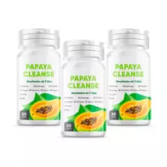 GENERICO - Papaya Cleanse Pack 3x2 Suplemento Natural