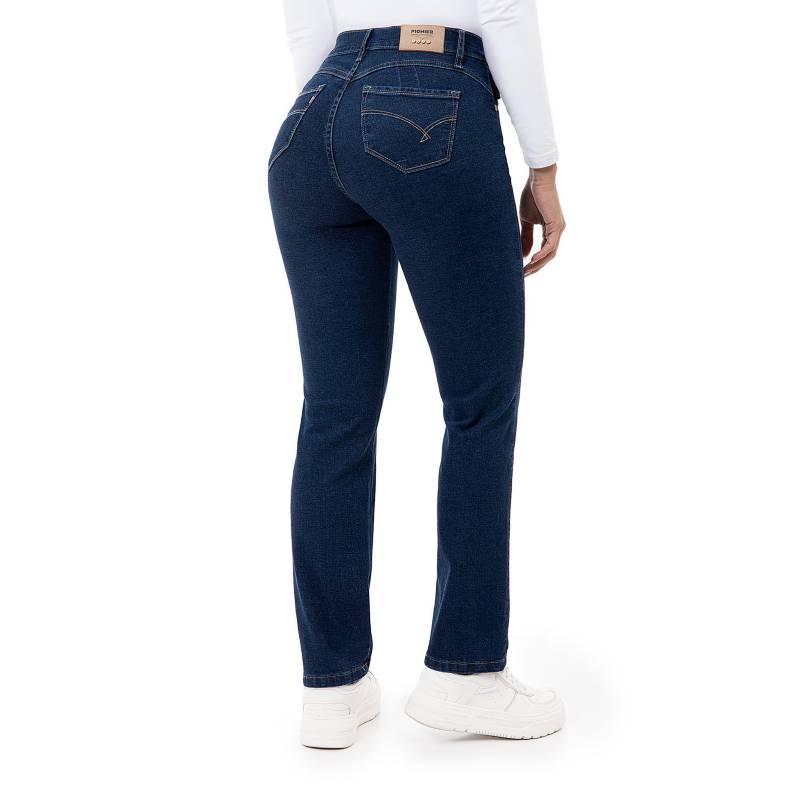 Pantalon Clasico Denim Stretch Mujer Diana