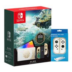 Consola Nintendo Switch OLED Zelda Tears of the Kingdom - Case