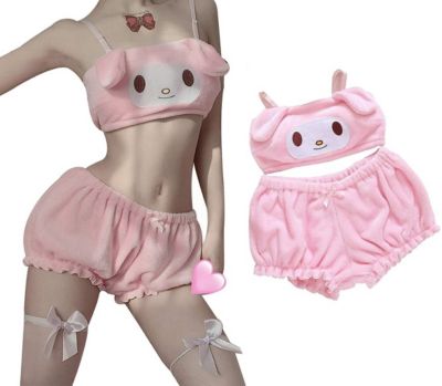  Cute kawaii rosa Piggy cómodo SEXY ropa interior Color