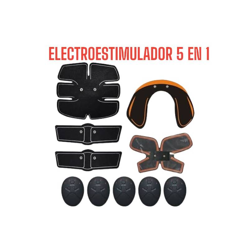 Electroestimulador muscular para abdominales, pierna, brazo