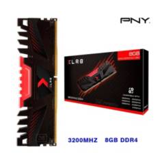PNY - MEMORIA RAM  PNY XLR8/8GB/DDR4/3200 MHZ/DIMM