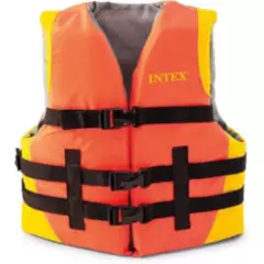 INTEX - Chaleco salvavidas juvenil INTEX para niños 23-40 kg