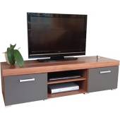 Mesa de TV Moderno Clara Color Blanco 180 cm R&R MUEBLES GENERICO