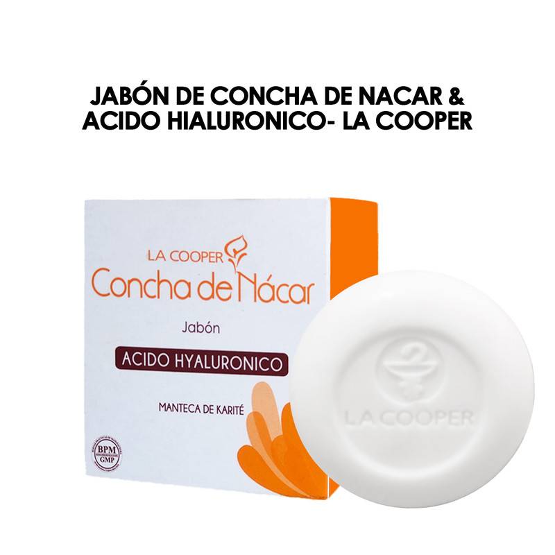 Jabón De Concha De Nacar And Acido Hialuronico La Cooper Generico 3382