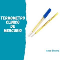 TERMOMETRO DE MERCURIO - BIOTEMP