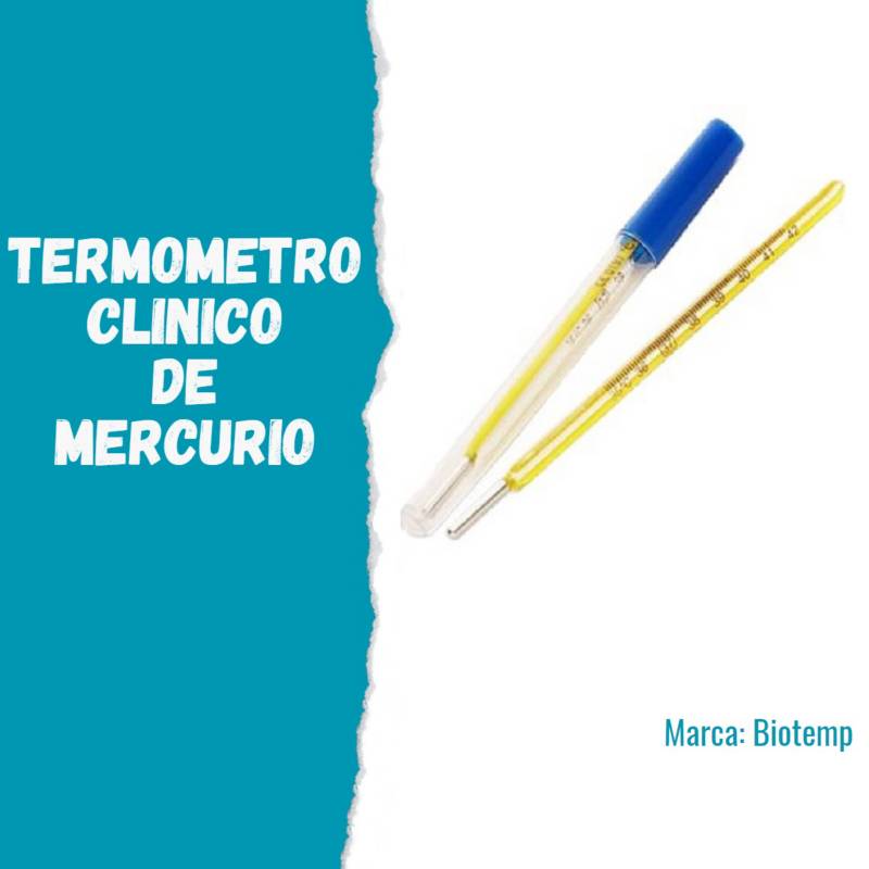 TERMOMETRO DE MERCURIO - BIOTEMP GENERICO