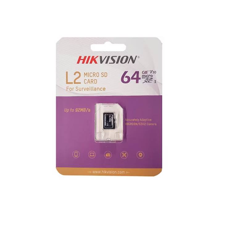 TARJETA SD HIKVISION 64GB