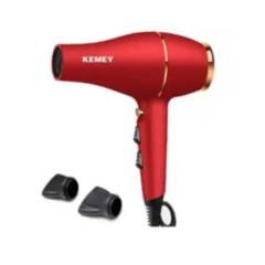KEMEI - Secadora de Cabello Kemei Hair Dryer Profesional Rojo KM-9823
