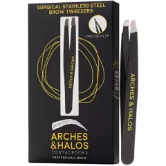 ARCHES AND HALOS - Pinzas para cejas de acero inoxidable quirúrgico-Arches and Halos-1Pc.