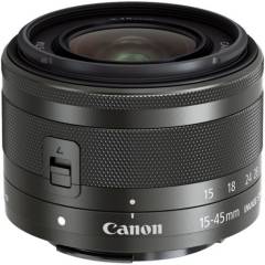 Canon EF-M 15-45mm f/3.5-6.3 IS STM Lente Caja Blanca - Grafito