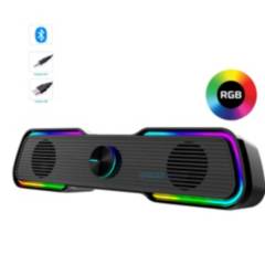 AULA - Parlante Barra Gamer RGB Subwoofer Bluetooth