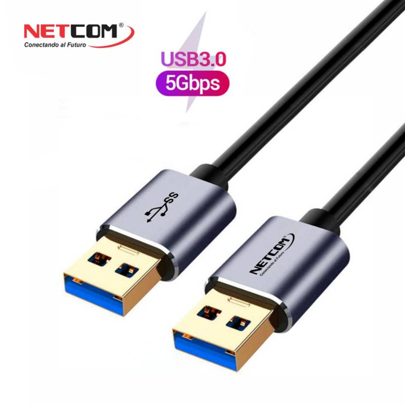 Cable de 1.8m USB 3.0 A Macho a A Macho