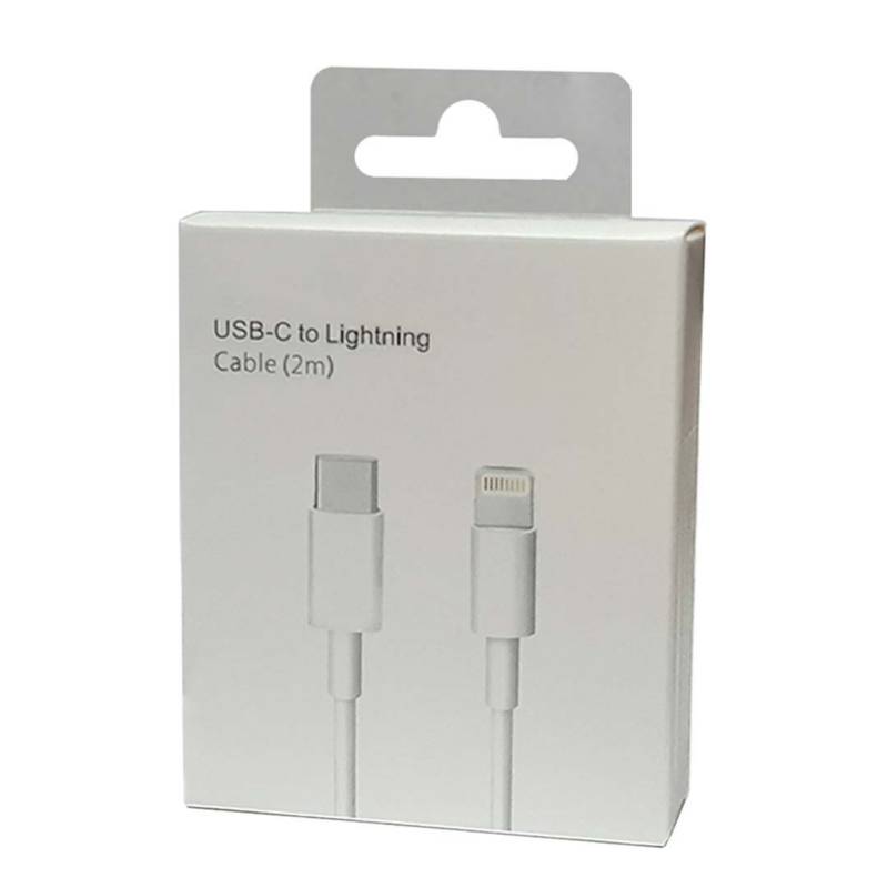 Cable USB-C Lightning 2m pour iPhone 14 / 14 PLUS / 14 PRO / 14