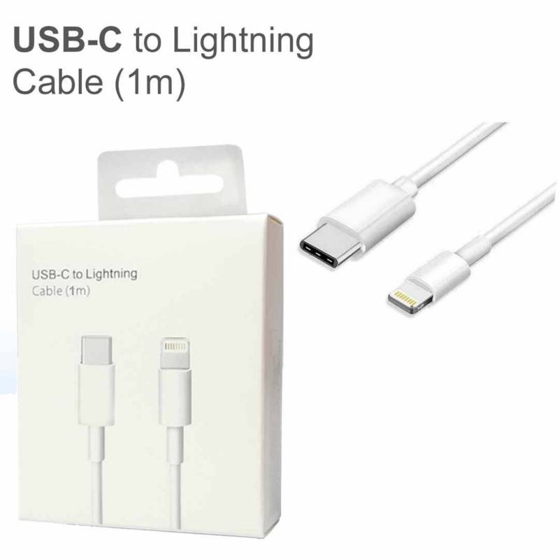 Cable Usb-c a Lightning para iPhone 14,14 Plus, 14 Pro, Pro Max de 1mt  GENERICO