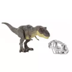 JURASSIC WORLD - Jurasssic World Tyranosaurus rex T-Rex Pisa y ataca