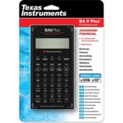 TEXAS - Calculadora Texas Instruments Baii Plus Profesional