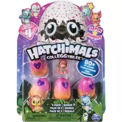 HATCHIMALS - Hatchimals CollEGGtibles 4 Pack + Bonus - Multicolor