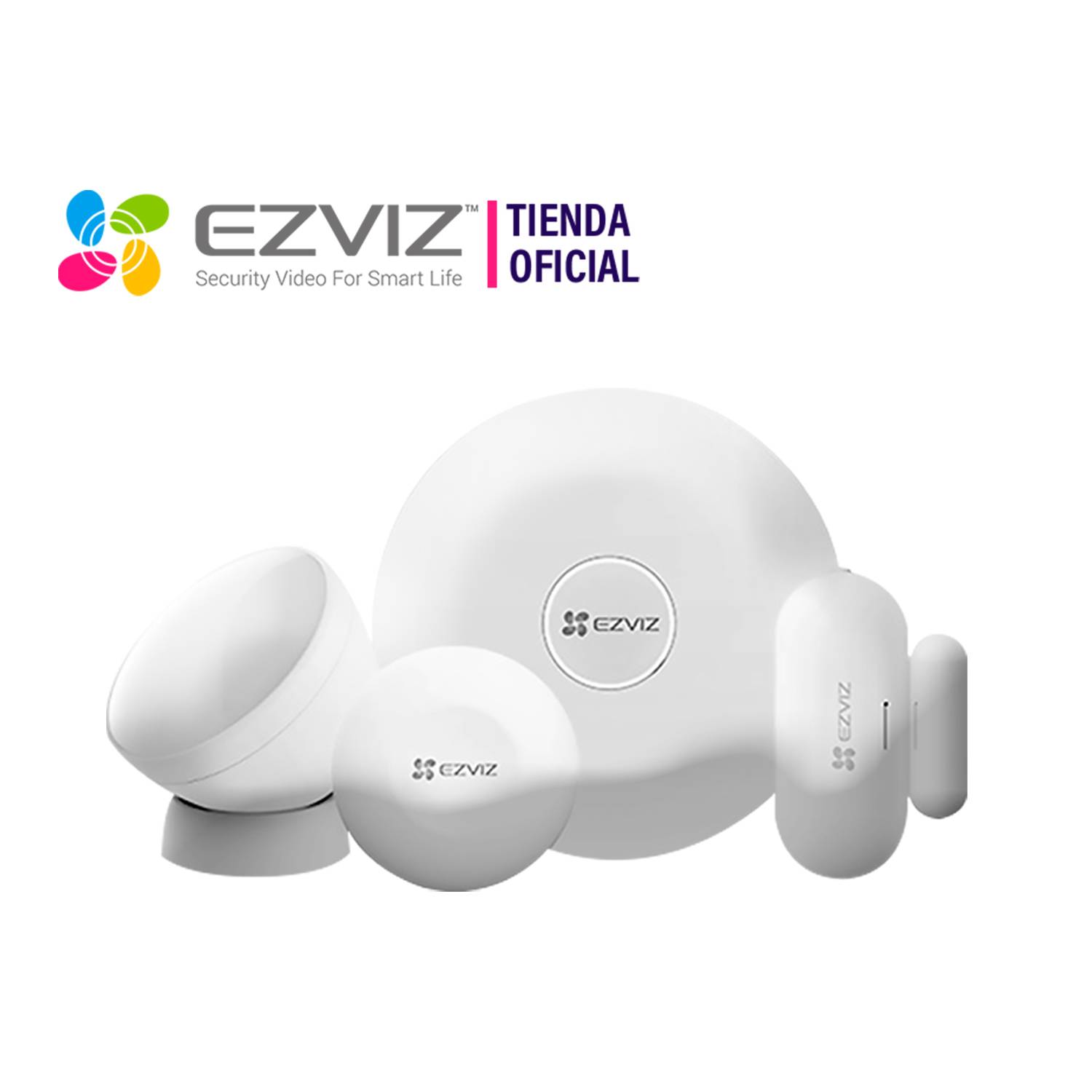 Kit de Alarma con Cámara Ezviz y tarjeta SD I AJ-HUB-EZ-W - Tienda de  Seguridad