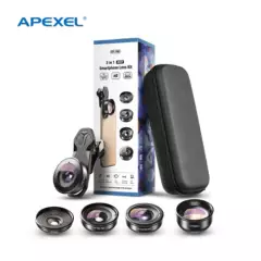APEXEL - Kit De Lentes Apexel 5 En 1 Para Smartphone HB5-Negro