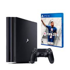 Consola PlayStation 4 PRO 1TB + FIFA 23 REACONDICIONADO