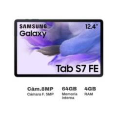 Tablet Galaxy Tab S7 FE 4GB 64GB SM-T733 - Negro