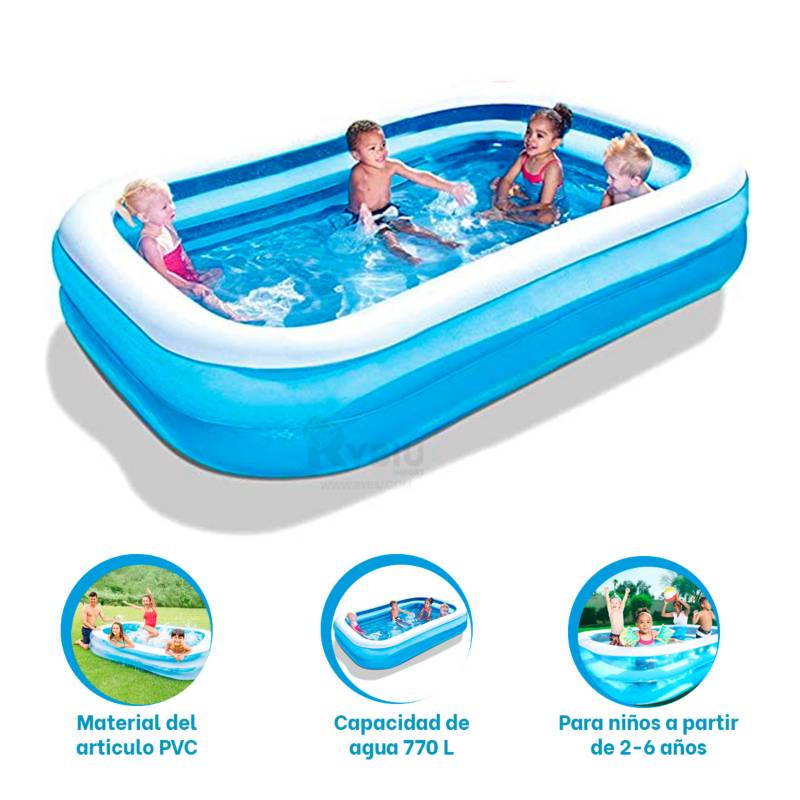 Una piscina hinchable para tus hijos. El regalo perfecto