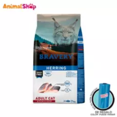 BRAVERY - Comida De Gato Esterilizado Bravery Herring 7 Kg
