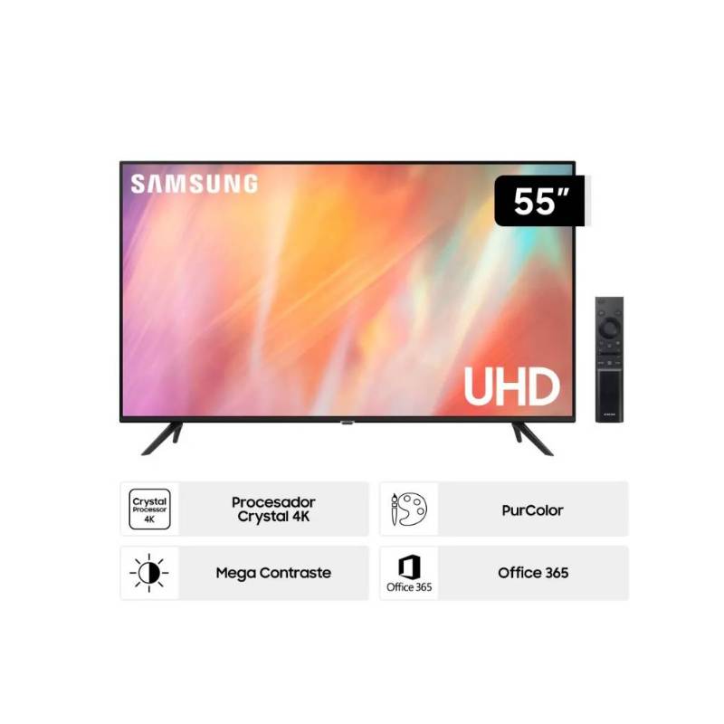 Smart TV Samsung 50'' LED UHD AU7090. Al mejor precio en Paraguay