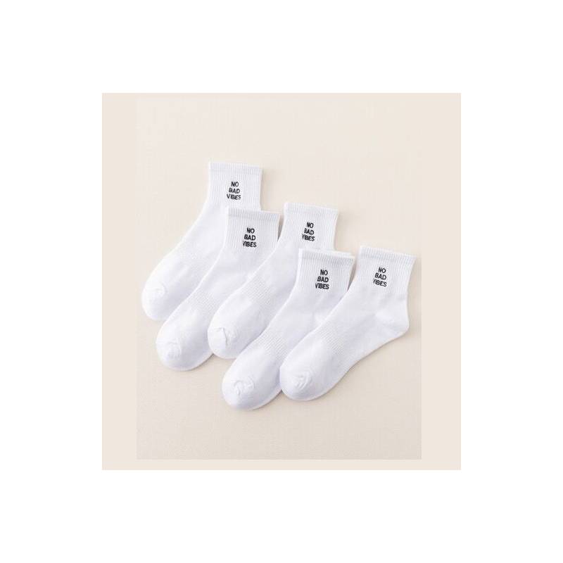 Medias blancas- deportivas- calcetines fashion GENERICO