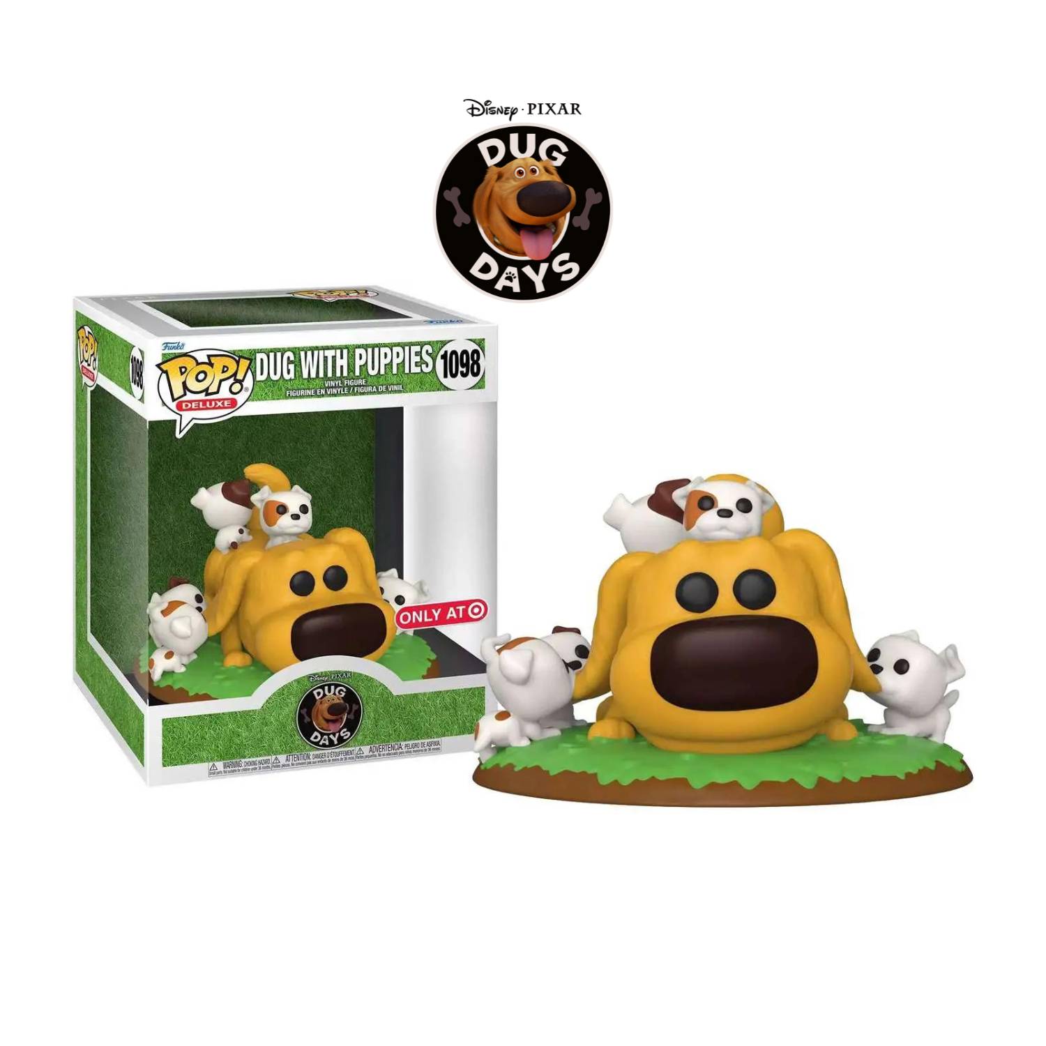 Funko Pop Disney Up perro Dug con cachorro