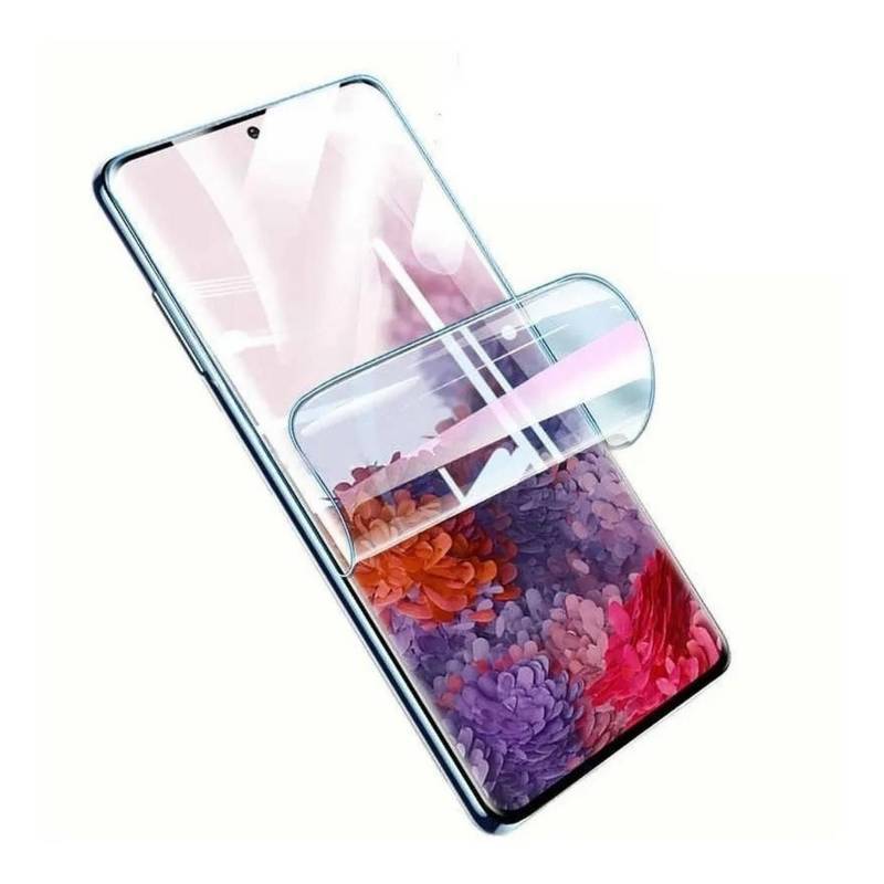 Paquete de 2 protectores de pantalla de hidrogel mejorados para iPhone 12  Pro Max (6.7 pulgadas), poliuretano termoplástico flexible irrompible y