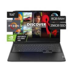 Laptop Lenovo Ideapad Gaming 3 Ryzen 5-5600H 8GB RAM 256GB NVIDIA GeForce RTX 3050 Ti 4GB.