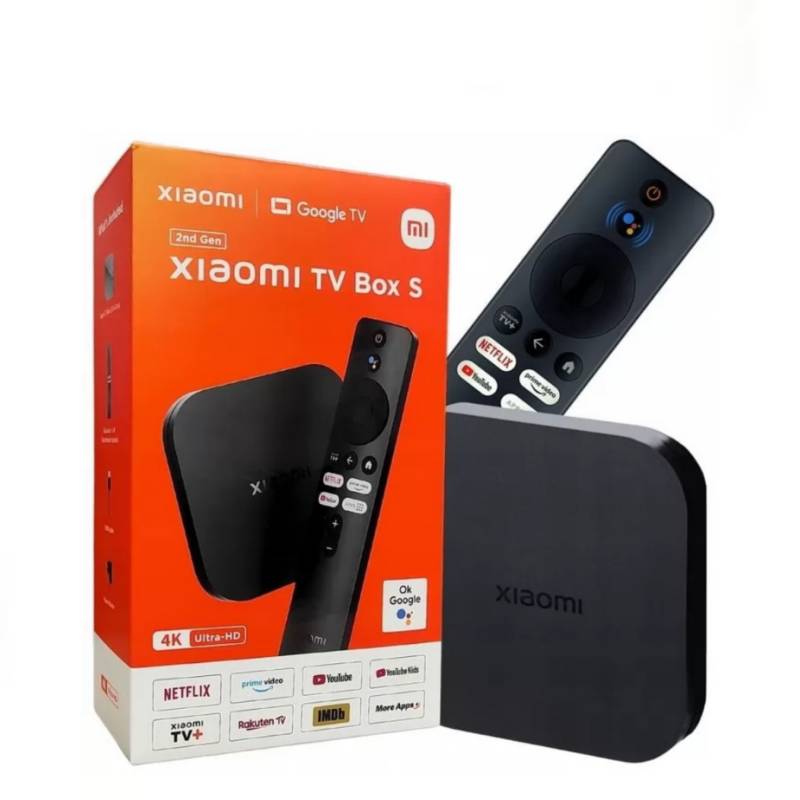 XIAOMI - Xiaomi Mi TV Box S 4K 2nd Gen Android TV.