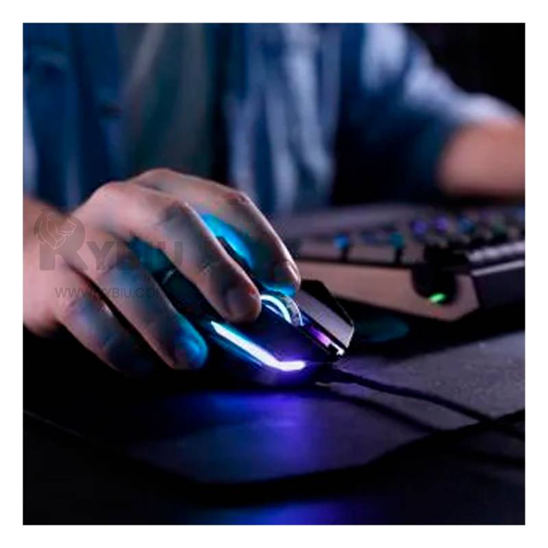 Eficiente Mouse Gaming con Luces Multicolor GENERICO