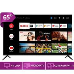 Televisor Haier 65UHD 4K Smart TV Android tv H65K6UG Negro