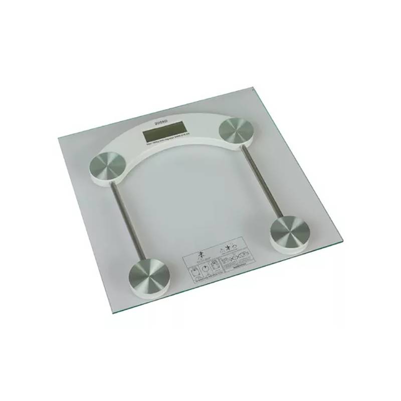 Balanza Digital con Visor LCD Peso Máximo 150kg Blanca