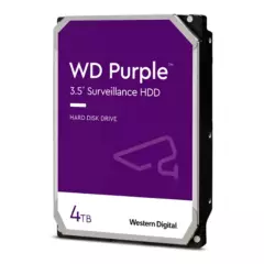 WESTERN DIGITAL - Disco duro Western Digital WD Purple, 4TB, SATA 6.0 Gb/s