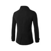 Chaqueta larga algodón de invierno para Hombre - Negro. VATYERTY