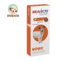 BRAVECTO - Antipulga Bravecto para perro de 4.5 a 10 kg