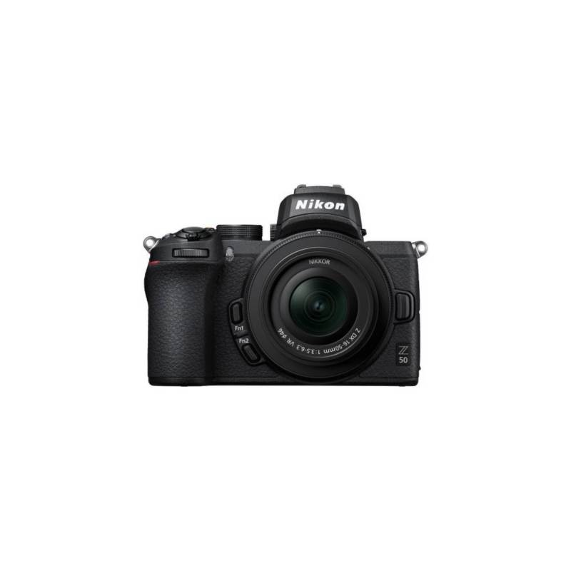 NIKON - Nikon Z50 Sin Espejo Cámara Kit Con 16-50mm Lente - Negro