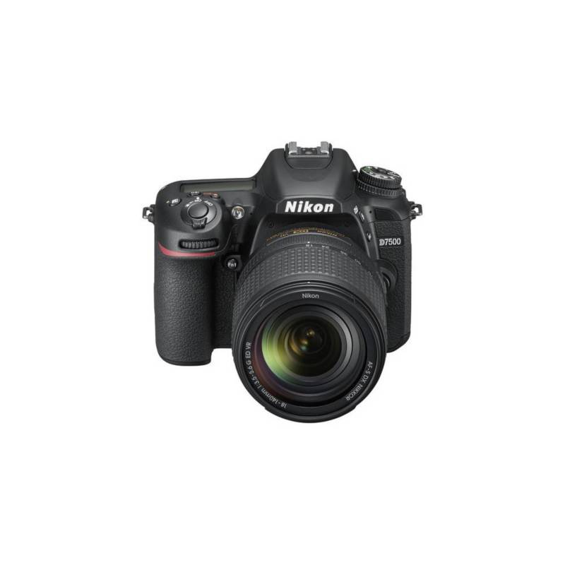 NIKON - Nikon D7500 DSLR Cámara Con 18-140mm Lente - Negro