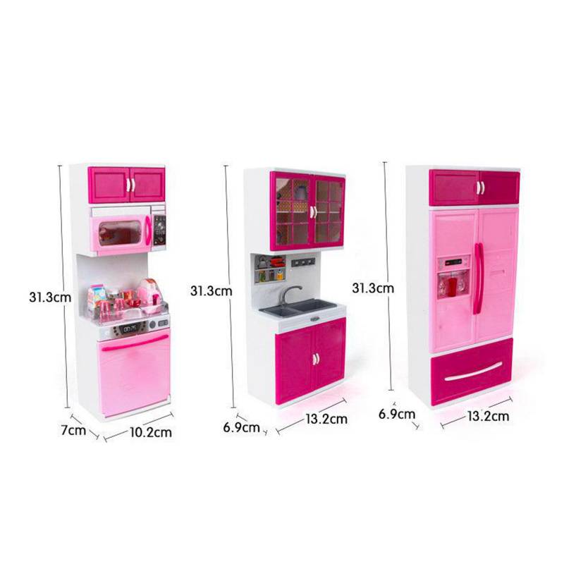 Set de Cocina con Accesorios Niñas Juguete x1 GENERICO