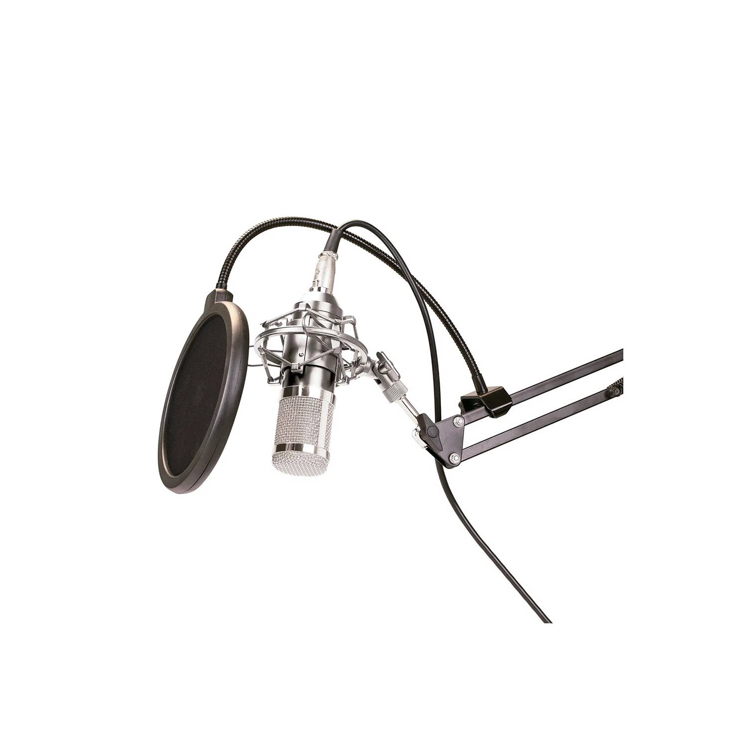 Kit Micrófono Condensador-Estudio Pro Fd-Bm800