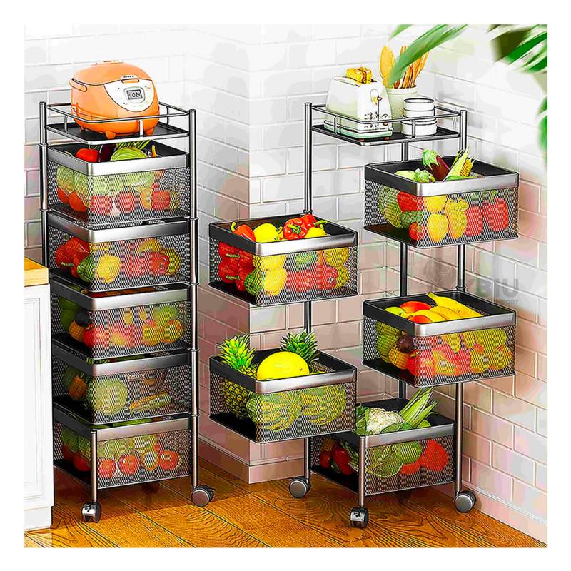 CESTAS DE ALMACENAMIENTO Cocina, Frutero, Verdulero, Organizador