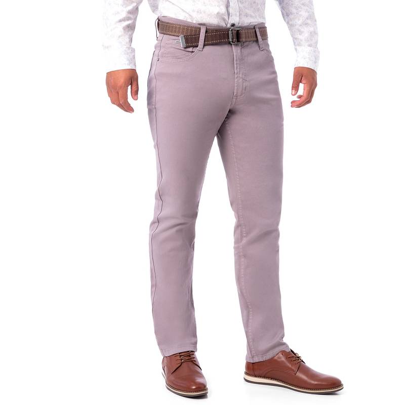 Pantalón Pionier Drill Stretch Cintura Recto Relaxed Confort Hombre