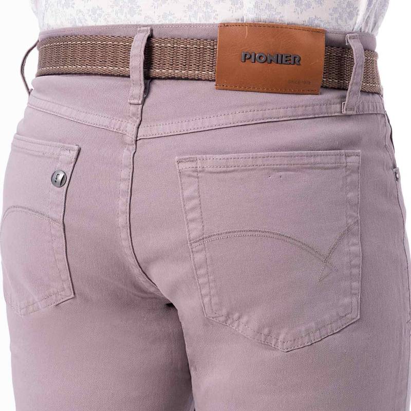 Pantalón Pionier Drill Stretch Cintura Recto Relaxed Confort Hombre