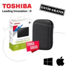 TOSHIBA - Disco Duro Externo Toshiba 4tb  Funda Antigolpes