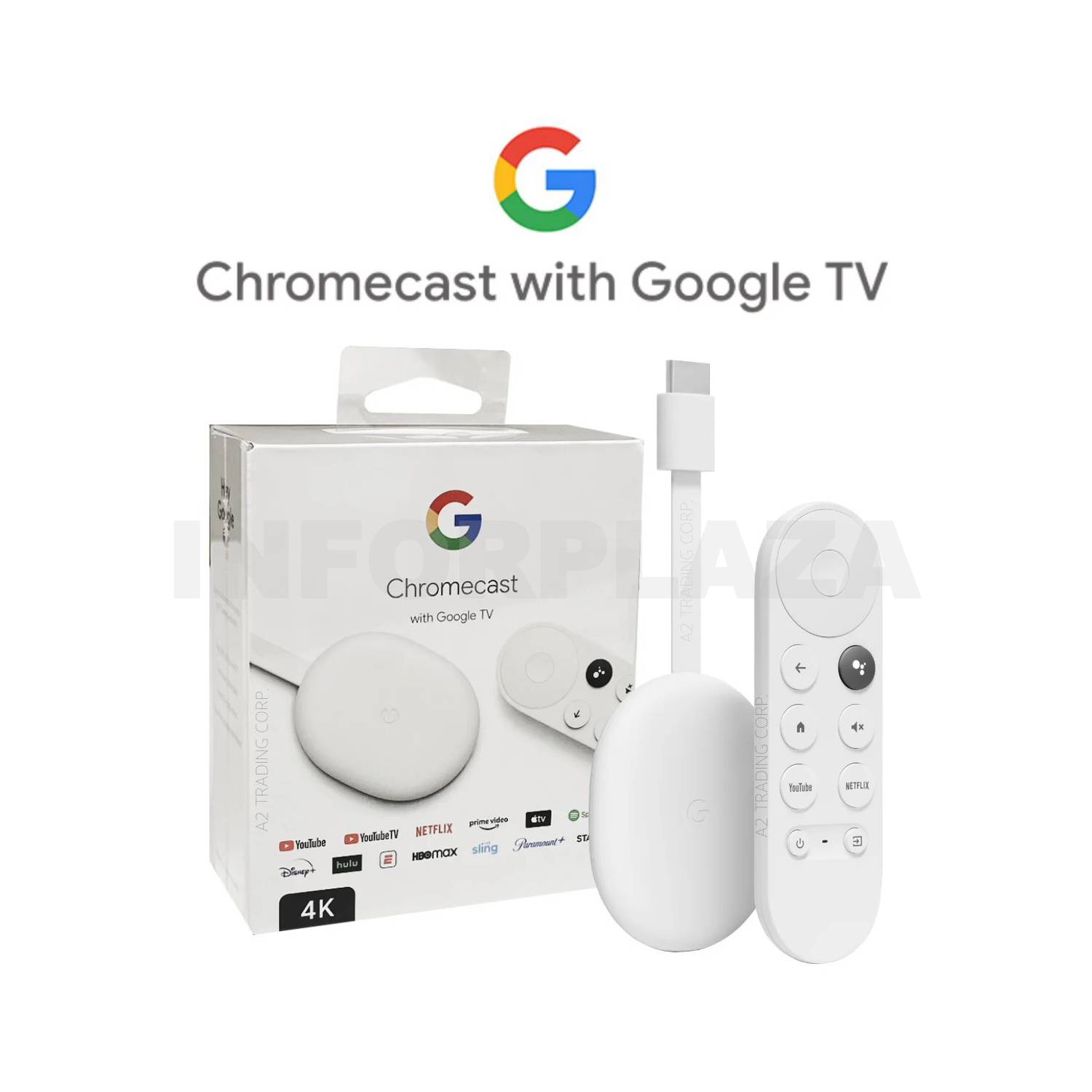 Google Chromecast 4K con Google TV Cuarta Generación GOOGLE