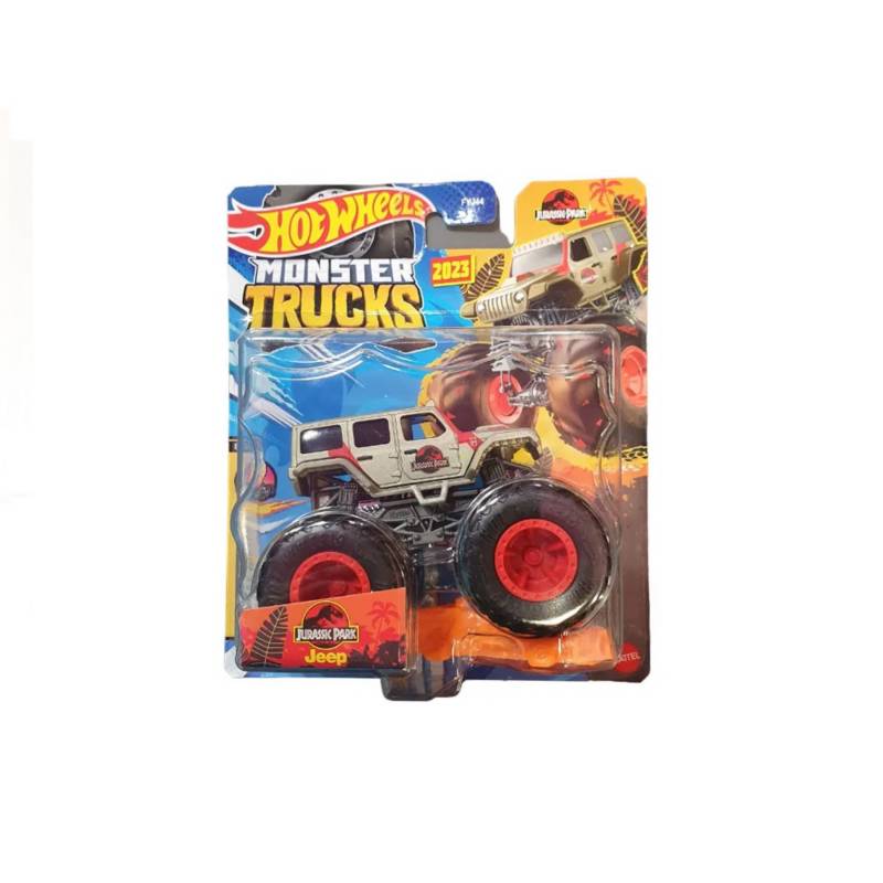 Hot Wheels Monster Truck Jurassic Park Jeep HOT WHEELS | falabella.com